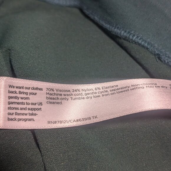 Eileen Fisher | Washable Stretch Crepe Slim Ankle Pants in Aegean Green - Picture 10 of 12